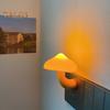 LED nattlampa Creative Shape Energisnål Plug-Play flimmerfritt ögonskydd med ljussensor Söt svamp nattlampa