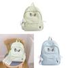 Double River Girl School Backpack With Nylon Material For Students And Casual Use