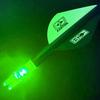 Lighted Nocks X/5.2mm 6 PCS LED Arrow Nock Universal for Arrows with .204 .233 .244 .246 Inside Diameter, Screwdriver Included