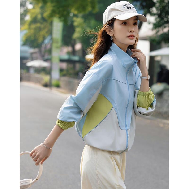 Demana Women s Vibrant Color Block Outdoor Jacket L