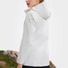 Fila Fleece Versatile Hooded Jacket Two-Piece Set Women Tops Snow-White A11W517706FWT