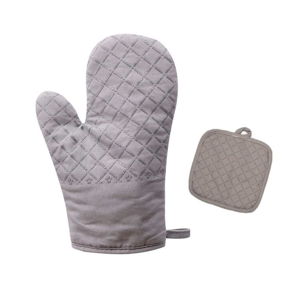 Anti-Scalding Baking Gloves Non-Slip Insulation Gloves Cake Oven Mitts