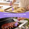 3pcs Food Grade Silicone Kitchen Food Brush Hanging Hole Baking Brush  Cooking