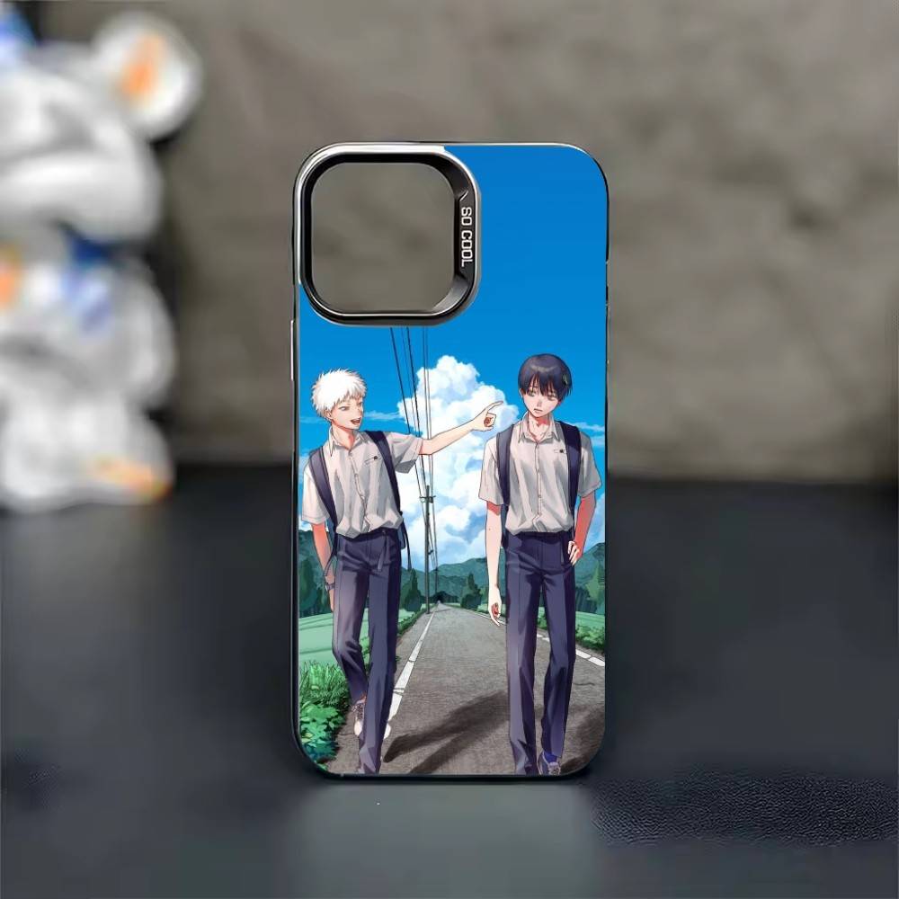 

Аниме Летний Хикару Умер Чехол Для Телефона Для iPhone 17 16 15 14 13 12 11 Pro Max Plus Серебристый Конфетный Матовый Чехол iPhone17promax
