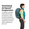 Osprey Hikelite 26L Durable Hiking Backpack Travel Daypack with Rain Raven Black - Cover, Unisex,