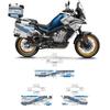 800MT Zubehör Gepäck Motorrad Aufkleber-Set Koffer Aufkleber Für CF MOTO 800 MT 800MT 2022 2023 2024