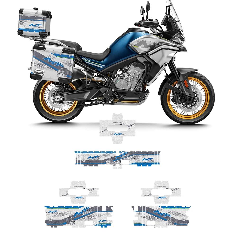 800MT Zubehör Gepäck Motorrad Aufkleber-Set Koffer Aufkleber Für CF MOTO 800 MT 800MT 2022 2023 2024