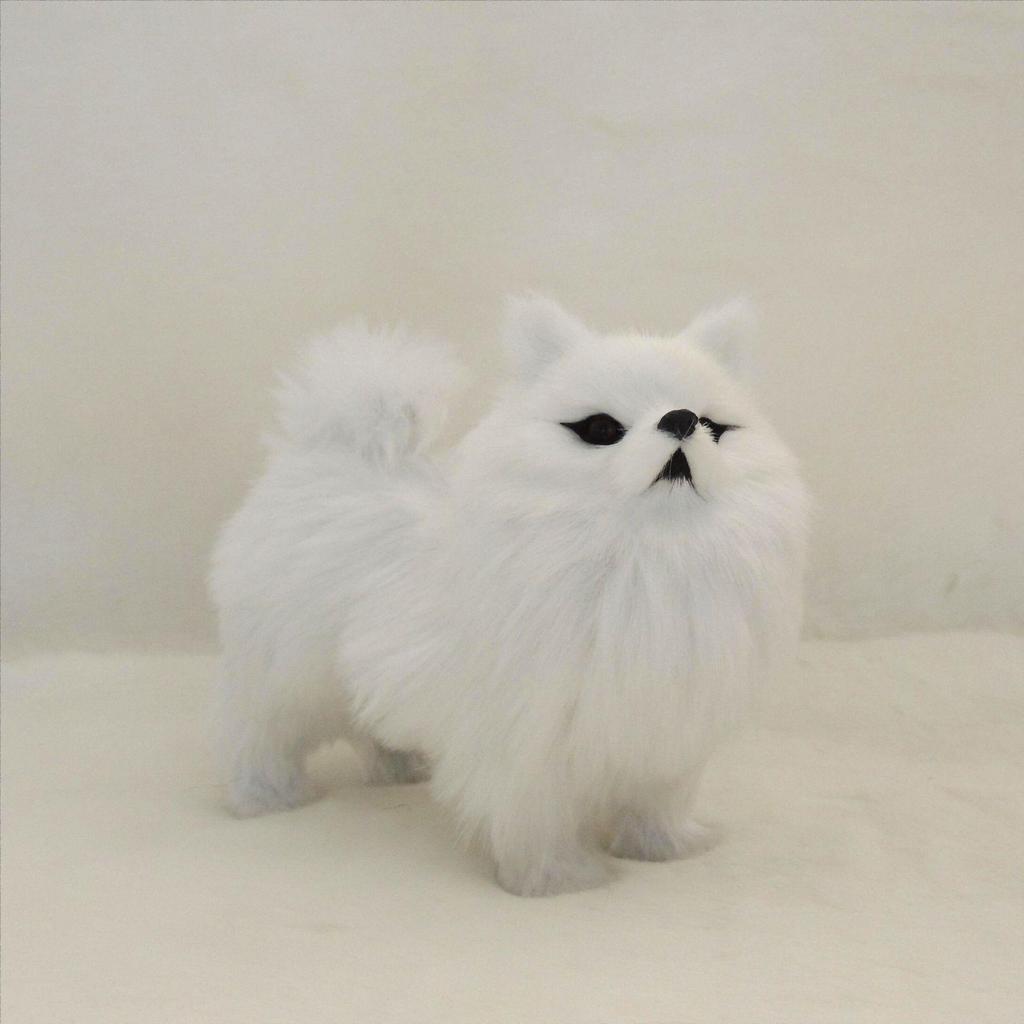 Plush Pomeranian Dog Ornament - Cute Festival Gift & Home Decoration