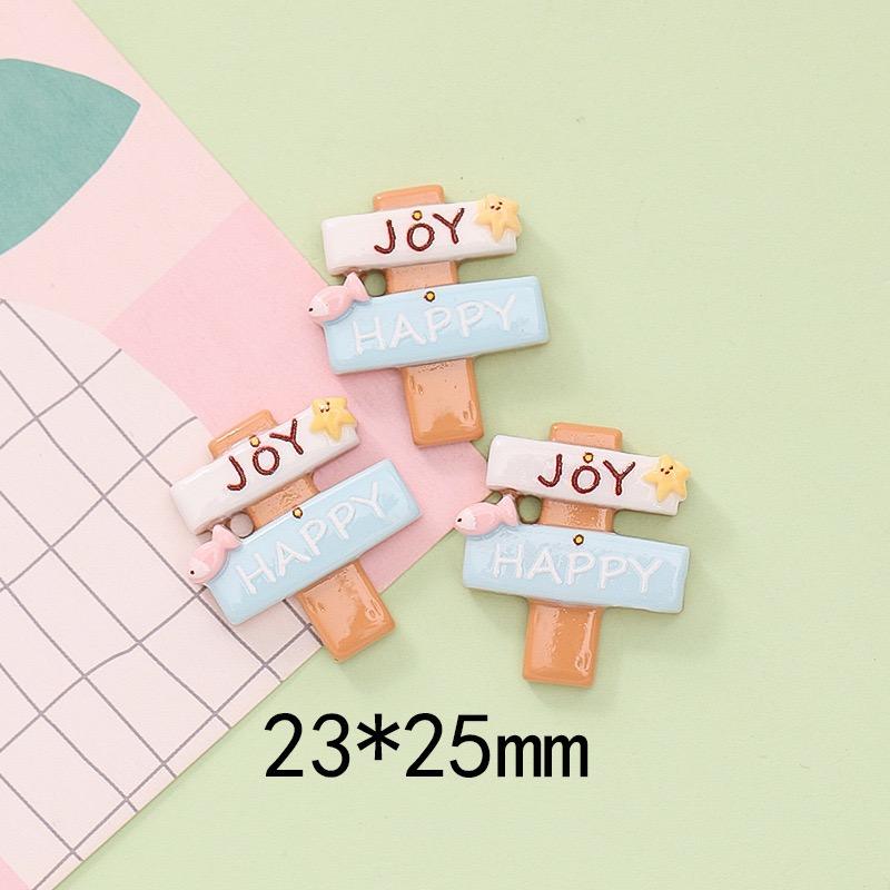 10 ks Nové Pryskyřičné Kreslené Hvězdice Mušle Krab Plachetnice Oceánská Řada Plochá Zadní Části Dekorativní Vlasové Doplňky