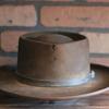 Tehasest otse Lambavillast Viltkübar Moodne Pork Pie Top Fedora Müts Ühevärviline Puhtast Villast Viltkübar
