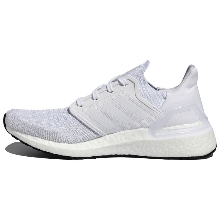 Adidas UltraBoost 20 Footwear Белые мужские кроссовки Core-Black G55817 42⅔