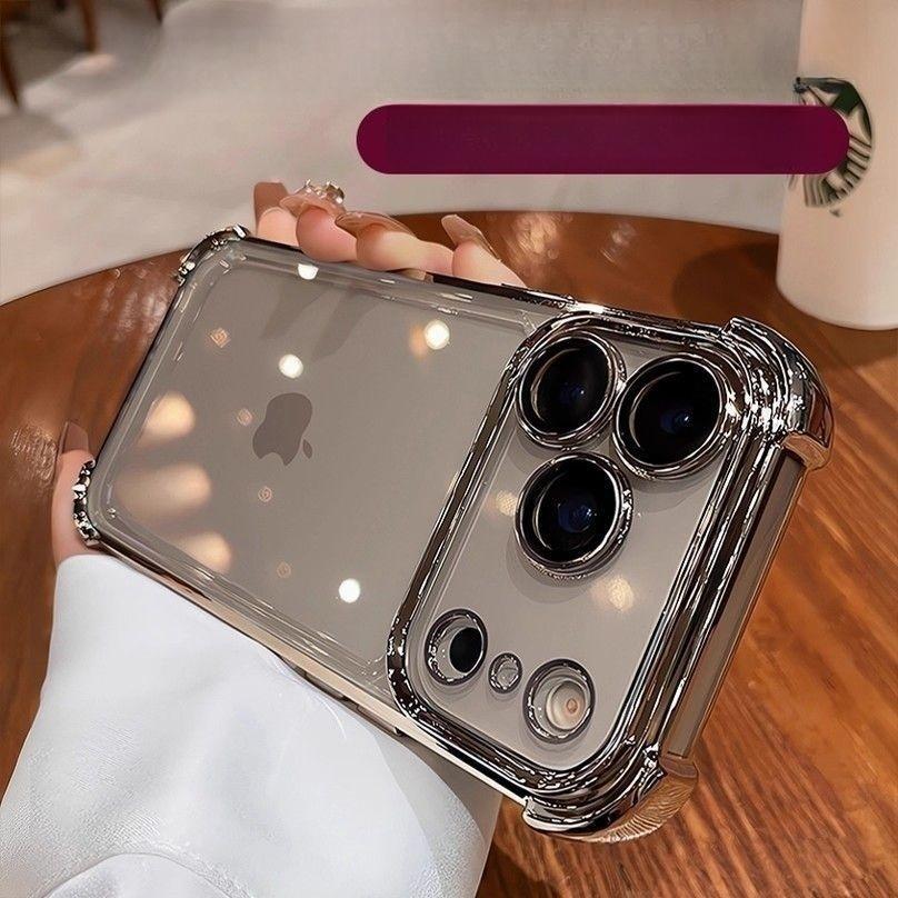 Luxury Plating Shockproof Case For Honor 400 PRO LITE MAGIC 7 X7D X9D X8C X8B X8A X9B X7A X6C X9A X6A X8 X5B X5C Airbag Cover