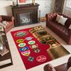 Fußball‑club Bayern München E.v. 1 Customize Your Name Area Rug Design for Living Rooms Game Room Kitchen Foyer Antislip Carpet Decorate Offices