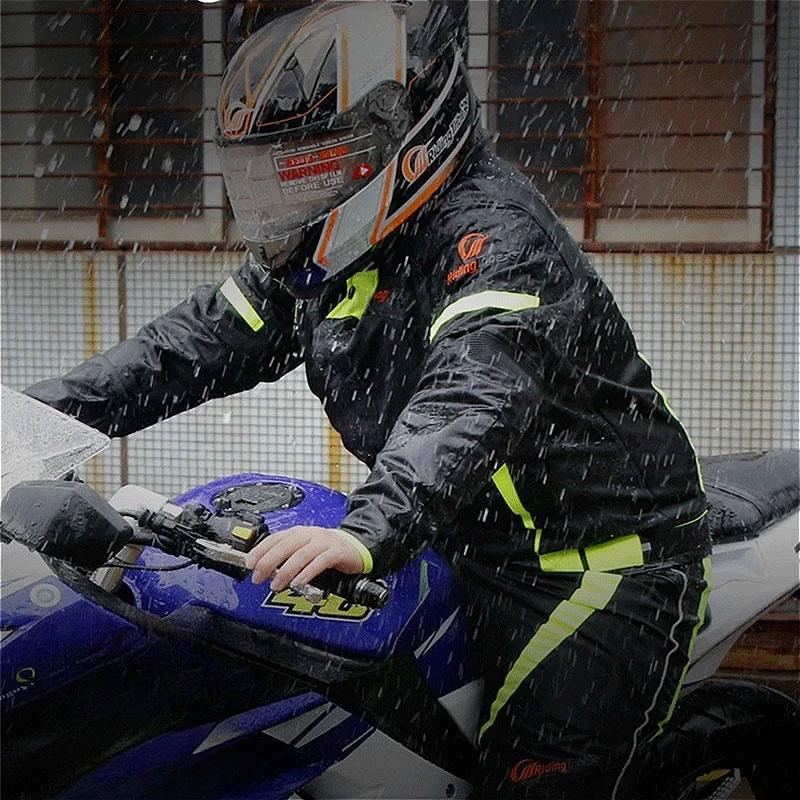Windproof Waterproof and Breathable All-season Men's Motorcycle Racing Suit with Built-in Protective Gear Motorcycle Riding Gear
