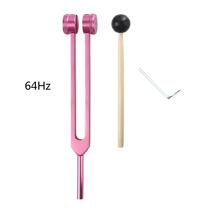 Aluminum Alloy Tuning Fork Wood Hammer Ear Clean Tuning Fork Sensory Tuning Fork
