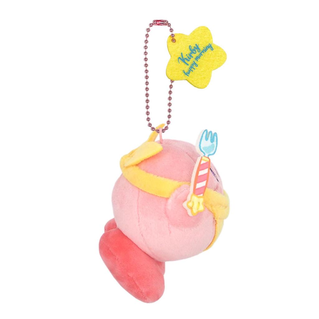 Sanei Boeki Kirby of the Stars Kirby Happy Morning Mascot Breakfast W8 X D9 X H8cm Plush Toy Kirby's KHM-04