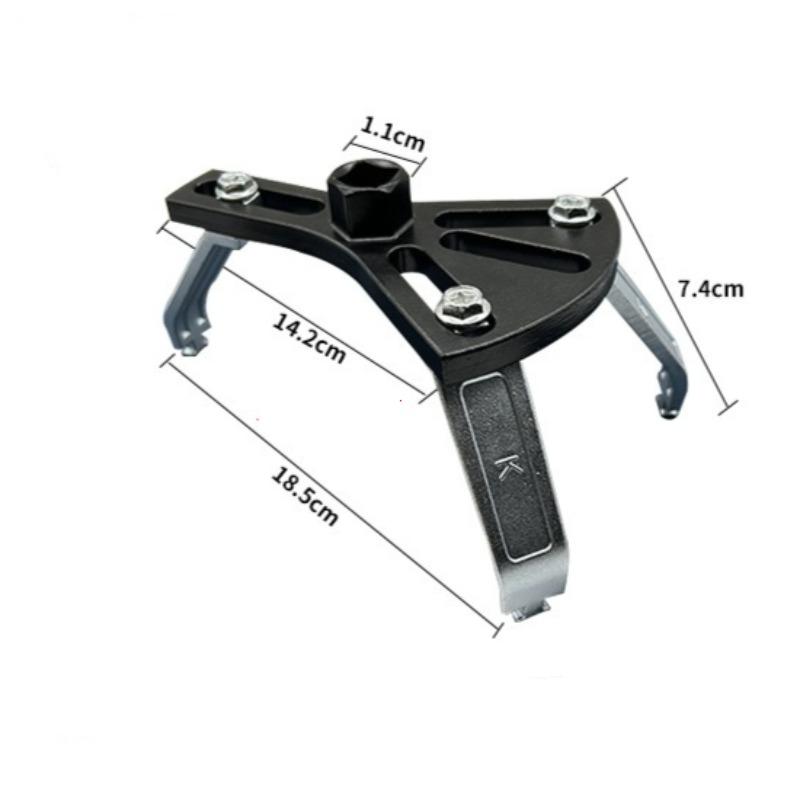 1PC Heavy Duty Adjustable Fuel Pump Removal Tool Lock Ring Wrench Tank Cap Spanner Installer Repair Kit System Guide