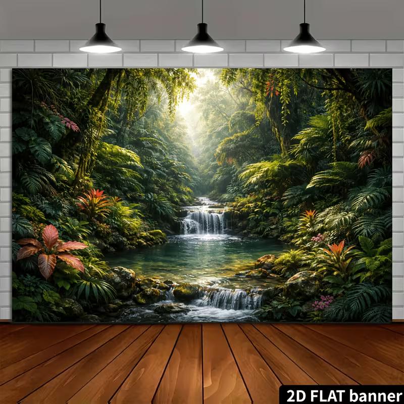 Nature Backdrop for Tropical, Botanical and Wildlife Themed Shoots