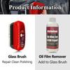 Car Glass Coating Oil Film Clean Brush Rearview Mirrors Anti-fog Rain-proof  Windows Cleaning Glass Repair Lamp Polishing Agent