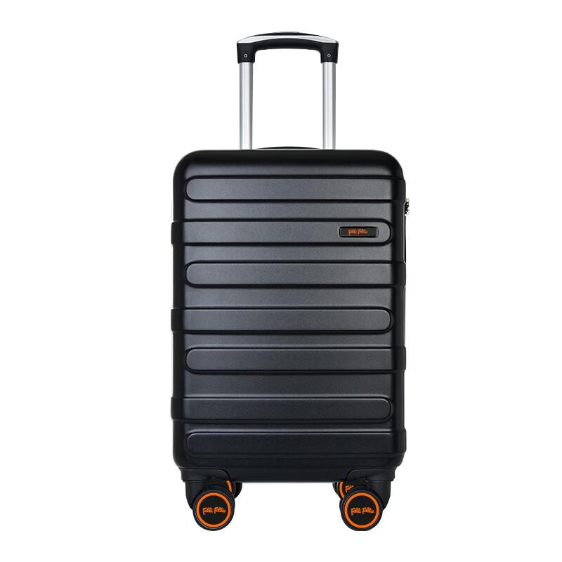 Folli Follie Lightweight Striped Carry-on Luggage 20 inches