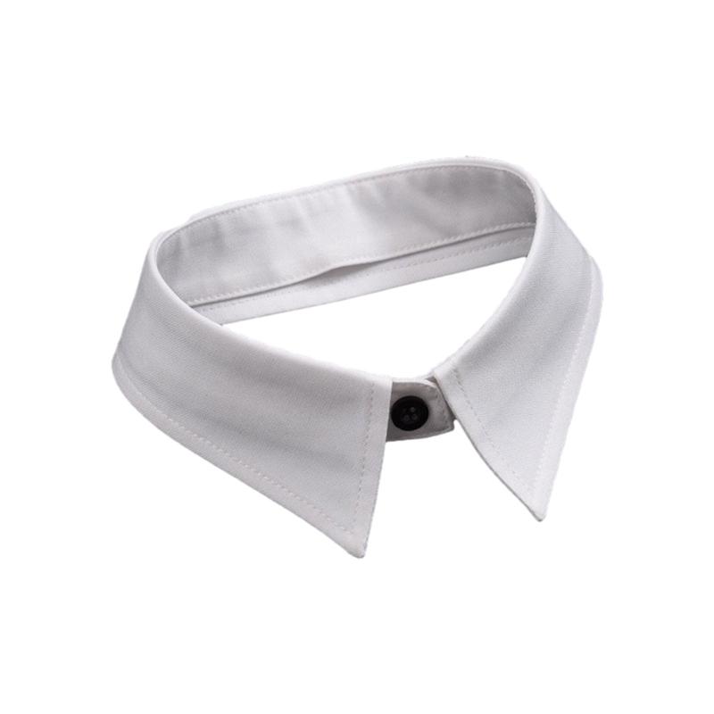 Hemd Pullover Weiße Serie Falscher Kragen Ausgestellte Ärmelbündchen Verstellbare Dekorative Ärmel Frau DIY Bekleidungsaccessoire