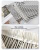 White Striped Wide Leg Women's Slimming Pants - New Summer 2025 Collection