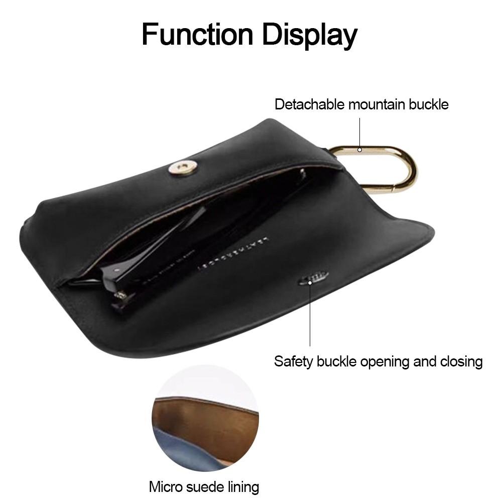 Soft-shell Sunglasses Storage Case Simple Eyewear Storage Bags New Sun Glasses Pouch