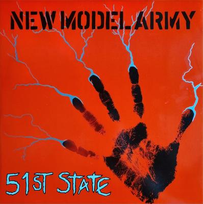 12inch Record NEW MODEL ARMY - 51st State 12NMAS4 EMI 1986 UK Rock Used