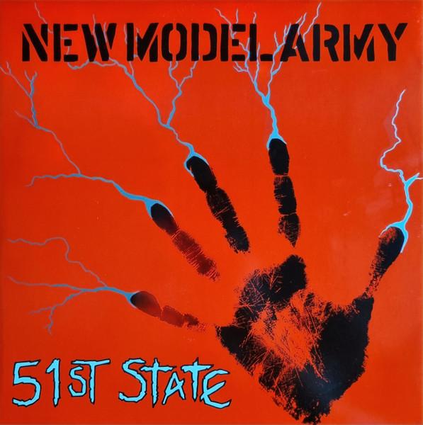 

12inch Record NEW MODEL ARMY - 51st State 12NMAS4 EMI 1986 UK Rock Used