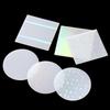 Holographischer Laser-Silikonfilm Geometrische Form Licht- und Schattenübertragungs-Aufkleber für DIY-Untersetzer-Tablett Epoxidharz-Form-Dekoration