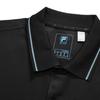 New FILA Polo Shirts Men's Jet Black F11M222102FBK