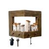 Wall-mounted Key Hook Rack Rural Style Sundries Storage Holder  Housewarming Gift