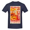 Funny Casablanca Movie Unisexs Tshirt Printed Tops are loose and slim fit Womens Tshirts