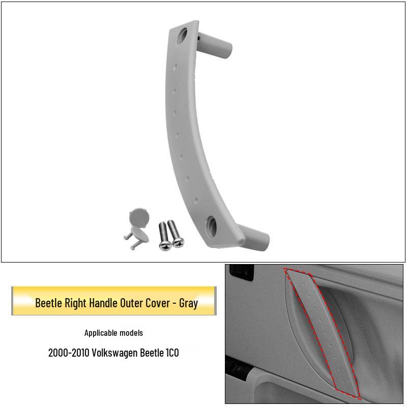 

Compatible Door Handle Trim for Vintage Volkswagen Beetle - Armrest Accessory
