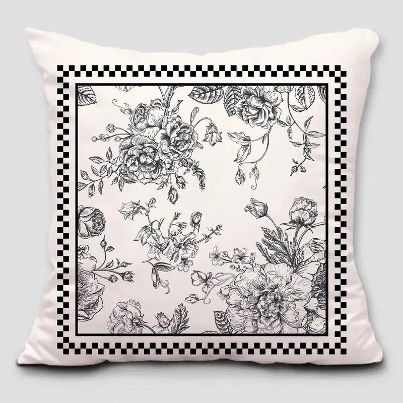 

American Retro Style Pillowcase Light Luxury French Sofa High-end Living Room Sofa Bedroom Home Decoration Cushion 45 * 45Cm