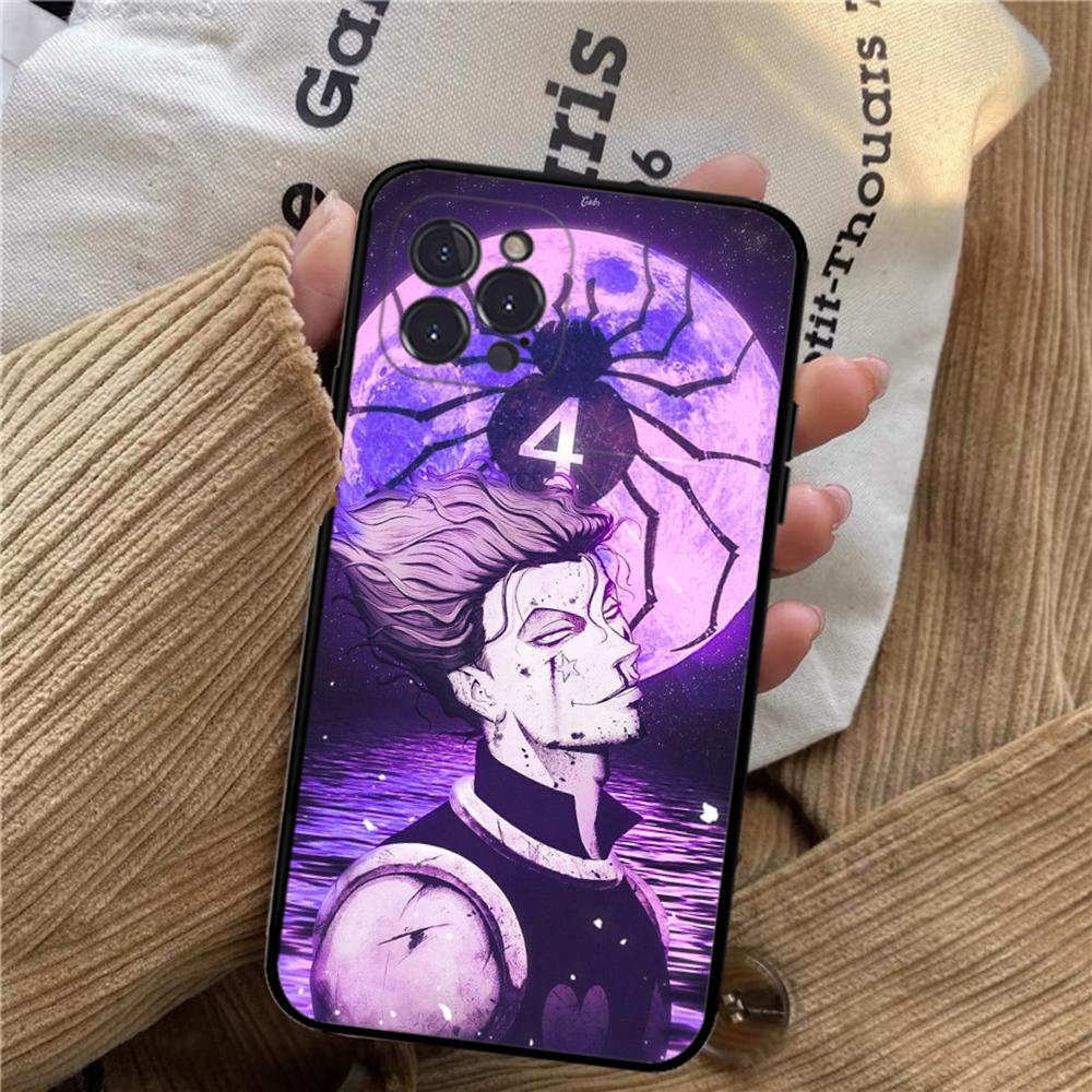 

Hunter HXH Hisoka Phone Case For IPhone 16 15 14 11 12 13 Mini Pro XS Max Cover 6 7 8 Plus X Funda Shell iPhone 11