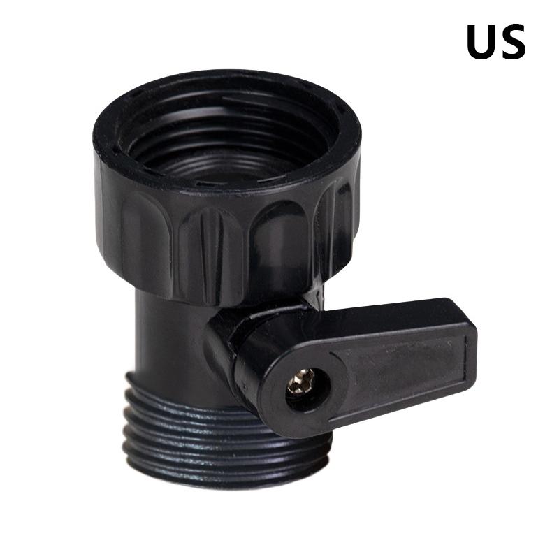 5Pcs Eu Us Plastic Garden Irrigation Valve 3/4" Male To Female Thread Extend Hose Switch For Car Wash Tube