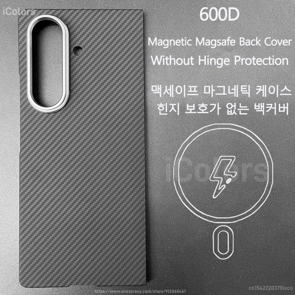 For Samsung Galaxy Z TriFold Kevlar Aramid Fiber Case Magnetic Magsafe Cover Ultra Slim Case Armor Protective Hard Cover