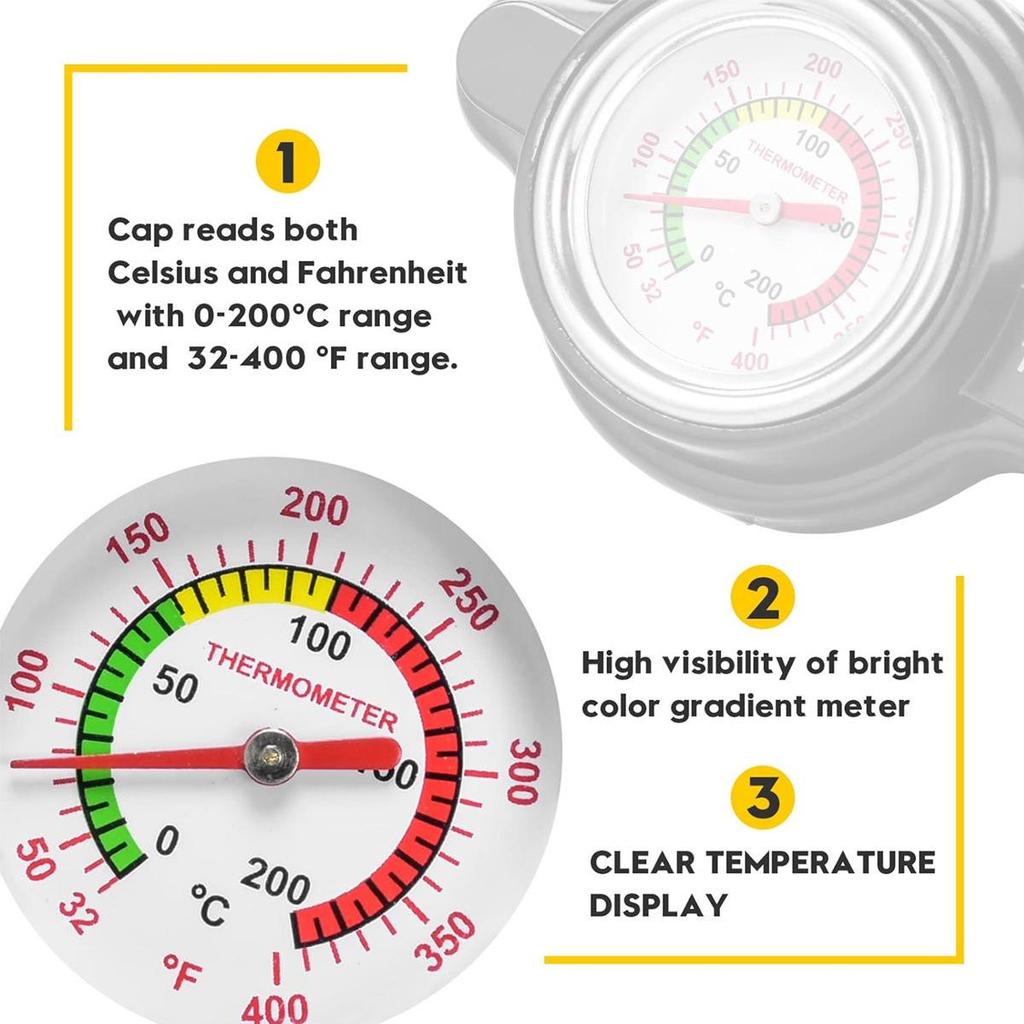 High-Pressure Radiator Cap Thermometer (1.8) for HONDA CR250R 1989-2007