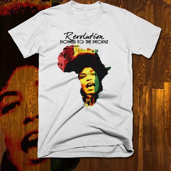 Angela Davis T-Shirt Black History Month Panther Party Civil Rights New 2XL
