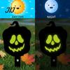 Acrylic Festival Props 9Pcs Halloween Pumpkin Ghost Garden Stake, Lighted 2D Yard Decor Festive Patio Lawn Ornaments for Path, Spooky Outdoor