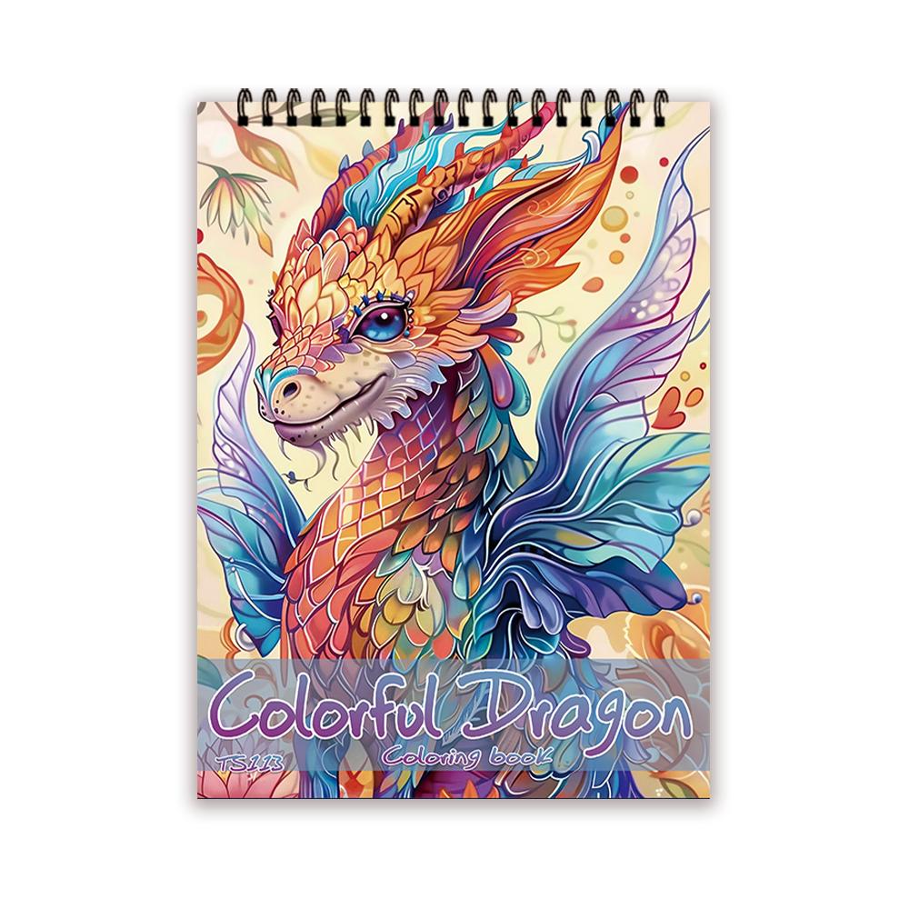 

Adult coloring book - 30 Sheets Women s spiral coloring book, 11.2x 8.3 inches, drawing book, birthday gift, holiday party gift