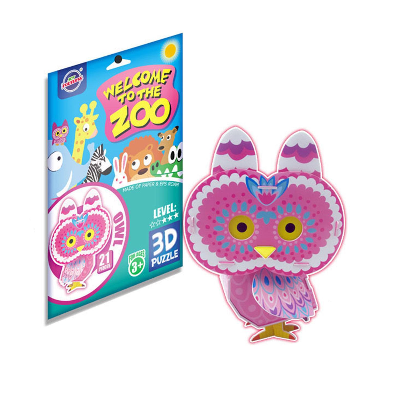 

Animal 3D Puzzles For Kids DIY Children s Assembling Toys For Playroom