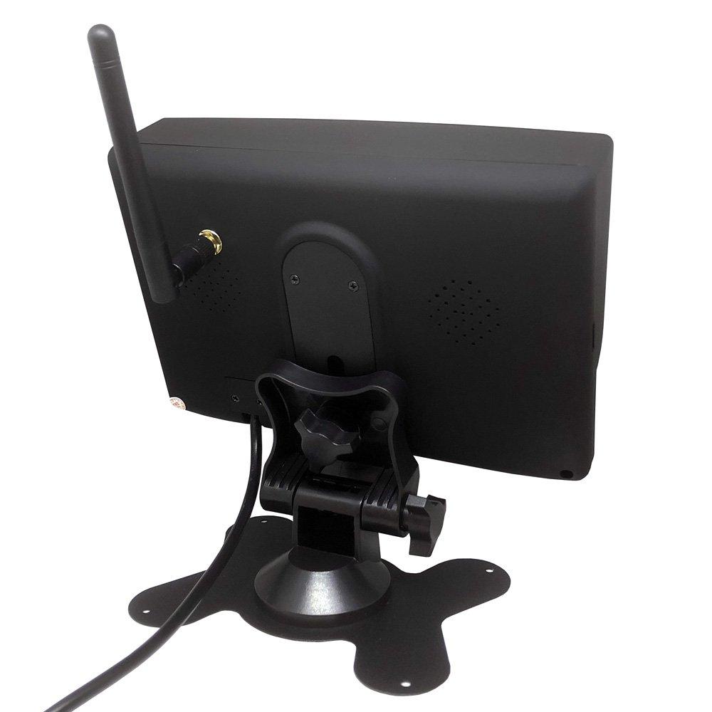 Monitor Wireless Backup Camera No Wiring Infrared Night Vision IP67 Wired Connection Compatible with DC FMTCMN75 7-inch On-Dash + Set, Required,