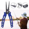 Fishing Lure Pliers Hook Remover Controller Scissors Trim Thread Side Line Cutter Tool