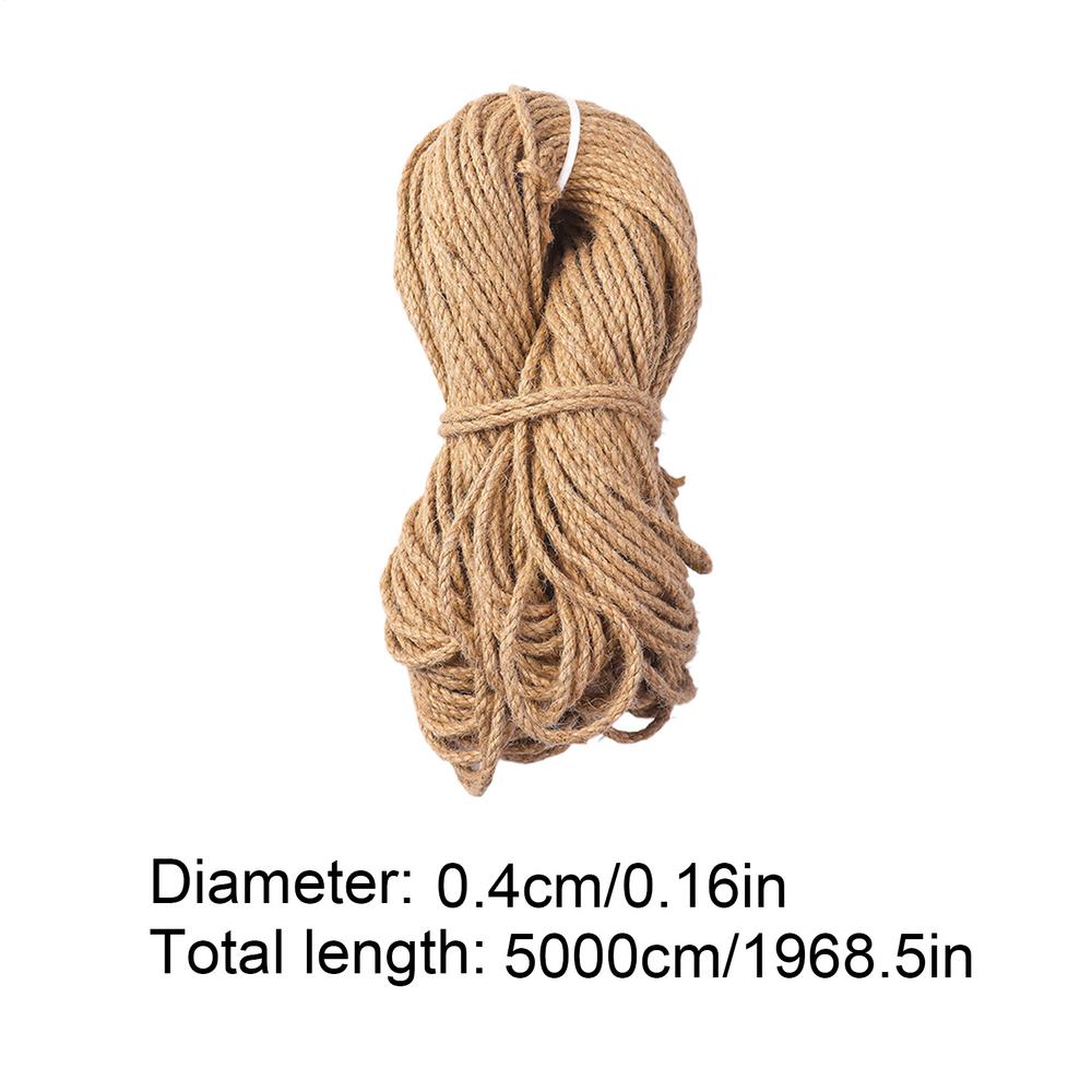 

Sisal Rope For Cat Scratcher Repairing Twine Climbing Rope Scratcher Post Wrap For Home Furniture Table Living Room Chair