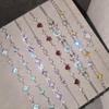 Korean Double-Layer Zircon Bow Bracelet: Chic Luxury Jewelry for Women