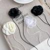Camellia Black Rose Choker Necklace