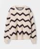 Yujen Soft Hairy Round Knit_Wave Oatmeal
