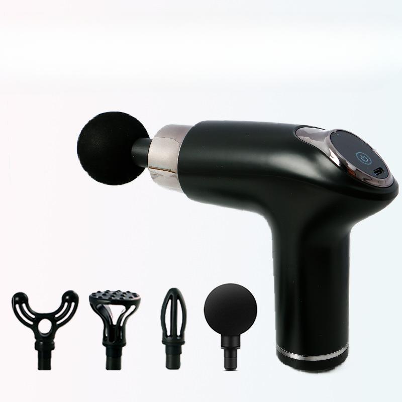 Fascia Gun Fascia Gun Tiny Handy Fitness Muscle Relaxation Cervical MassagingTool Fascia Gun PracticalDesign UsefulFeatures Button type